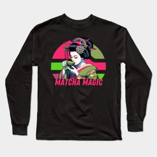 Matcha geisha Long Sleeve T-Shirt